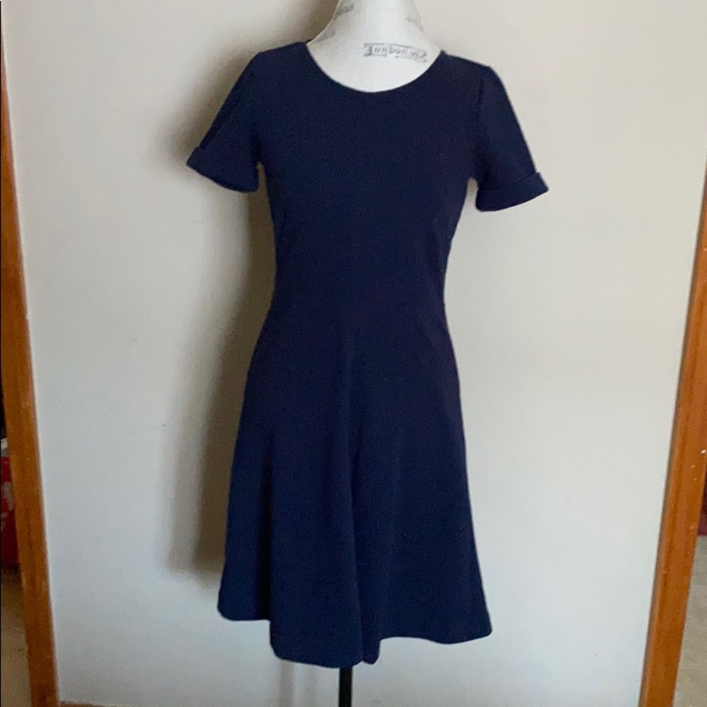 J.Crew Navy Shift Dress sz 6